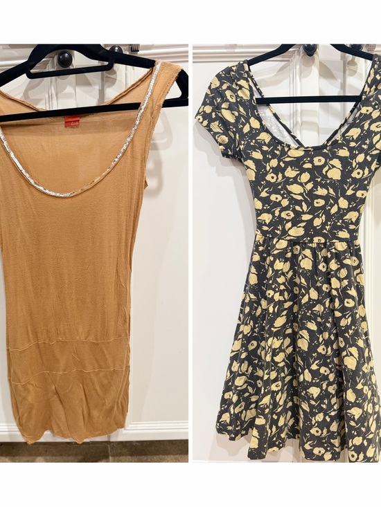 Lani Dresses & Skirts - Lani Two-Piece Mini Set in Tan and Black Floral